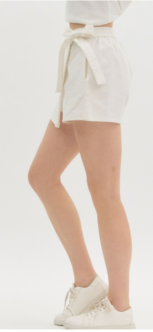 Love Is Alive Braid Trim Wrap Skort
