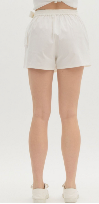 Love Is Alive Braid Trim Wrap Skort