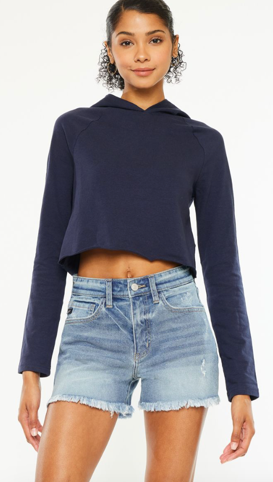 Margot High Rise Mom Shorts