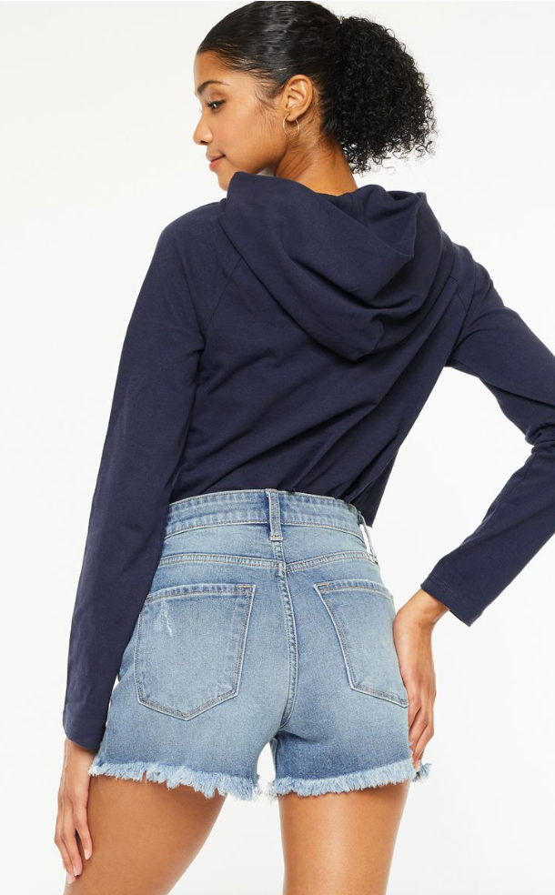 Margot High Rise Mom Shorts