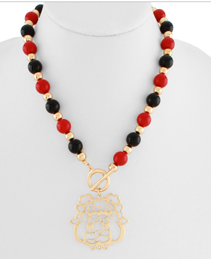 GAMEDAY: Acrylic Ball & CCB Necklace