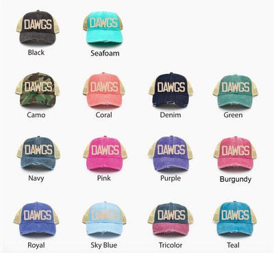 College School Spirit Hats Preorder