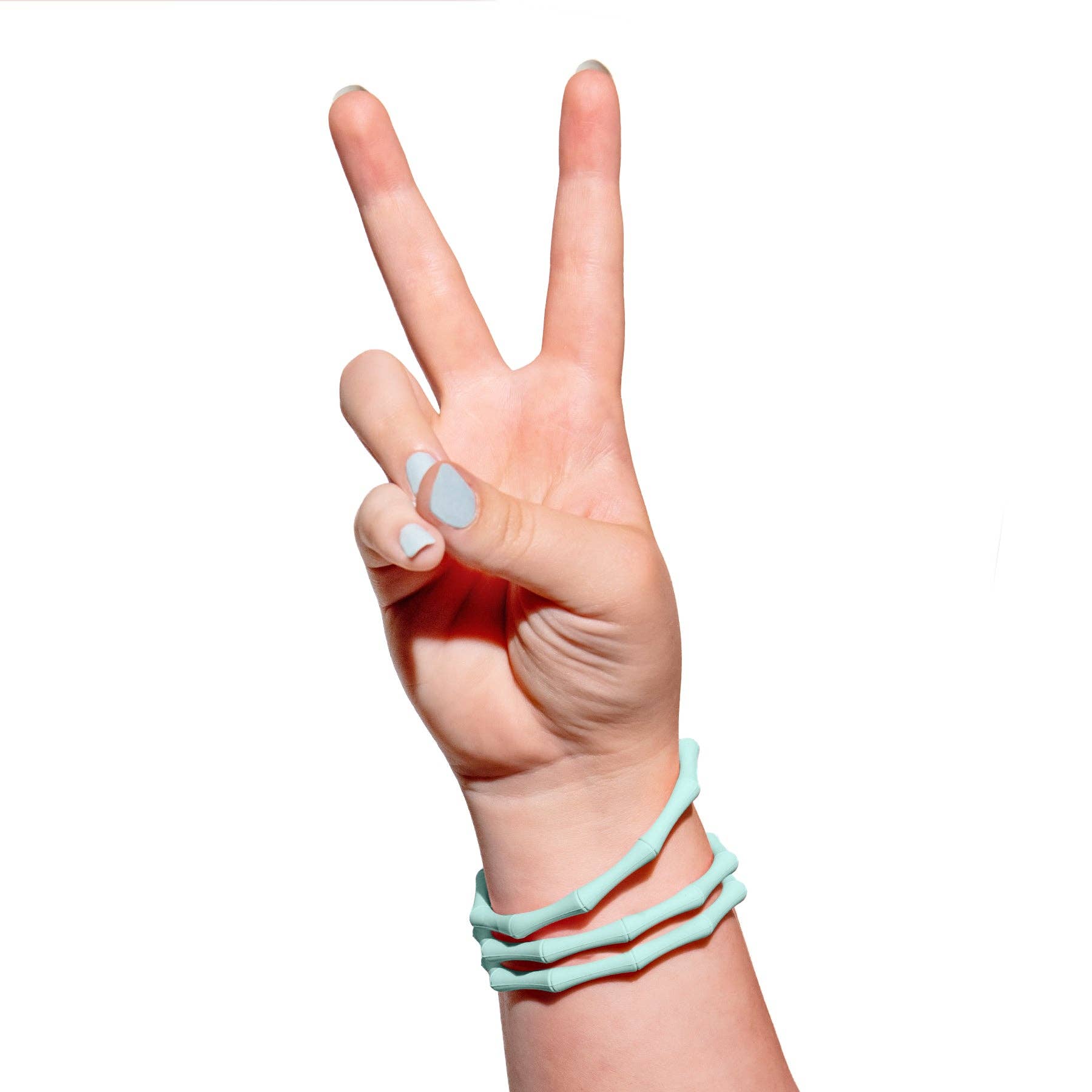 Waterproof Stacking Bracelets - Mint – Woven