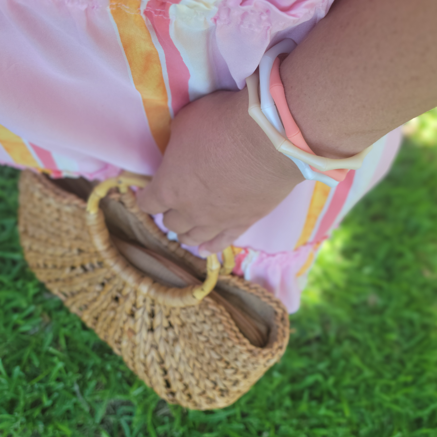 Waterproof Stacking Bracelets -Chili Pepper