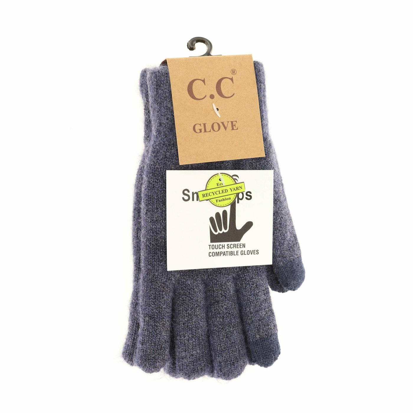 Soft Knit C.C Gloves G9021: Heather Forest