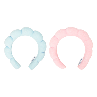 Bubble Skincare Headband For all Hair Types - (Pink or Blue): Pink
