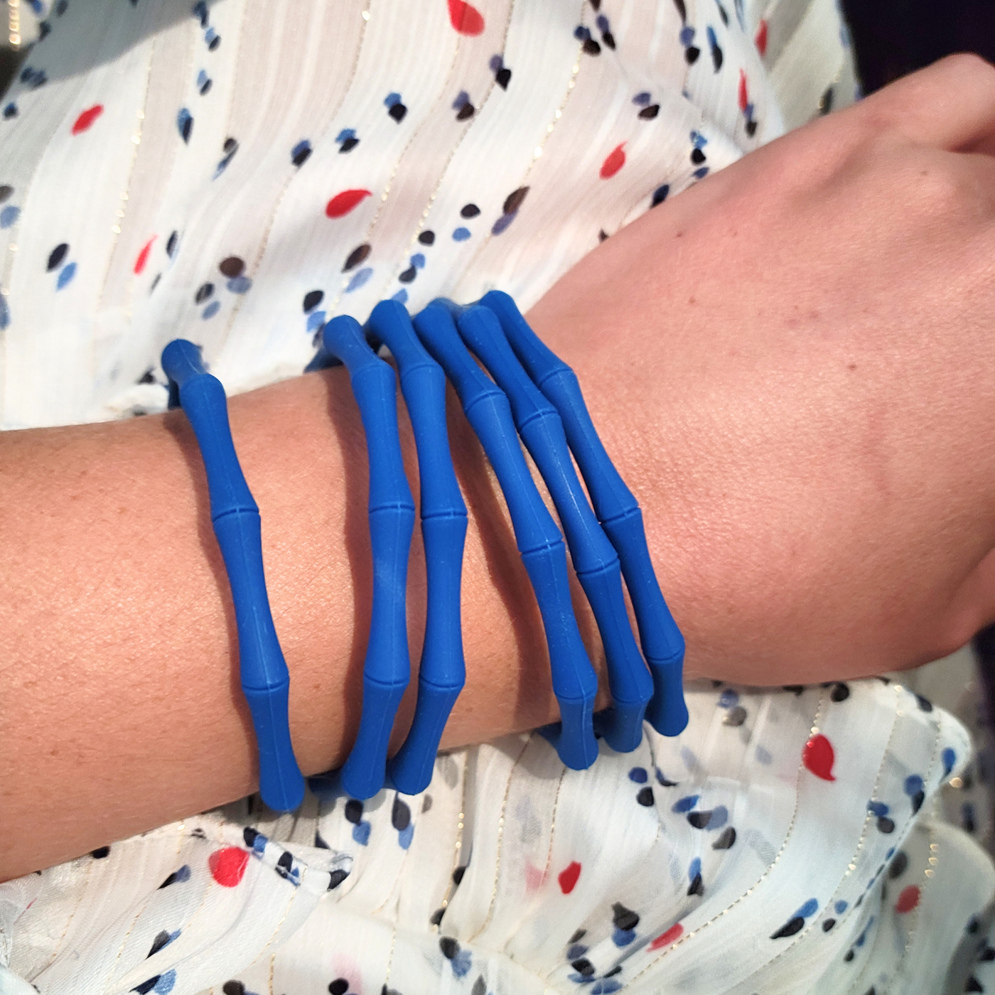 Waterproof Stacking Bracelets -Chili Pepper