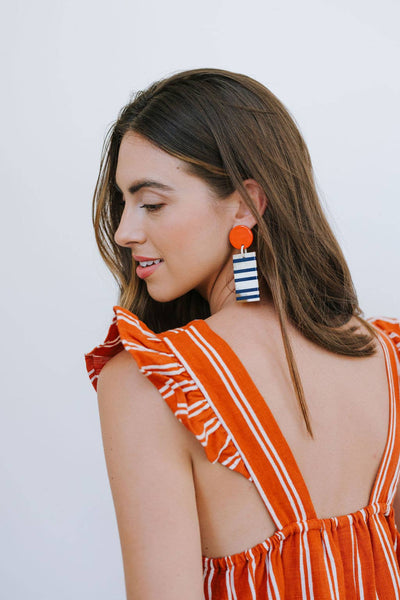 Sunshine Tienda Sailor Cabana Earrings