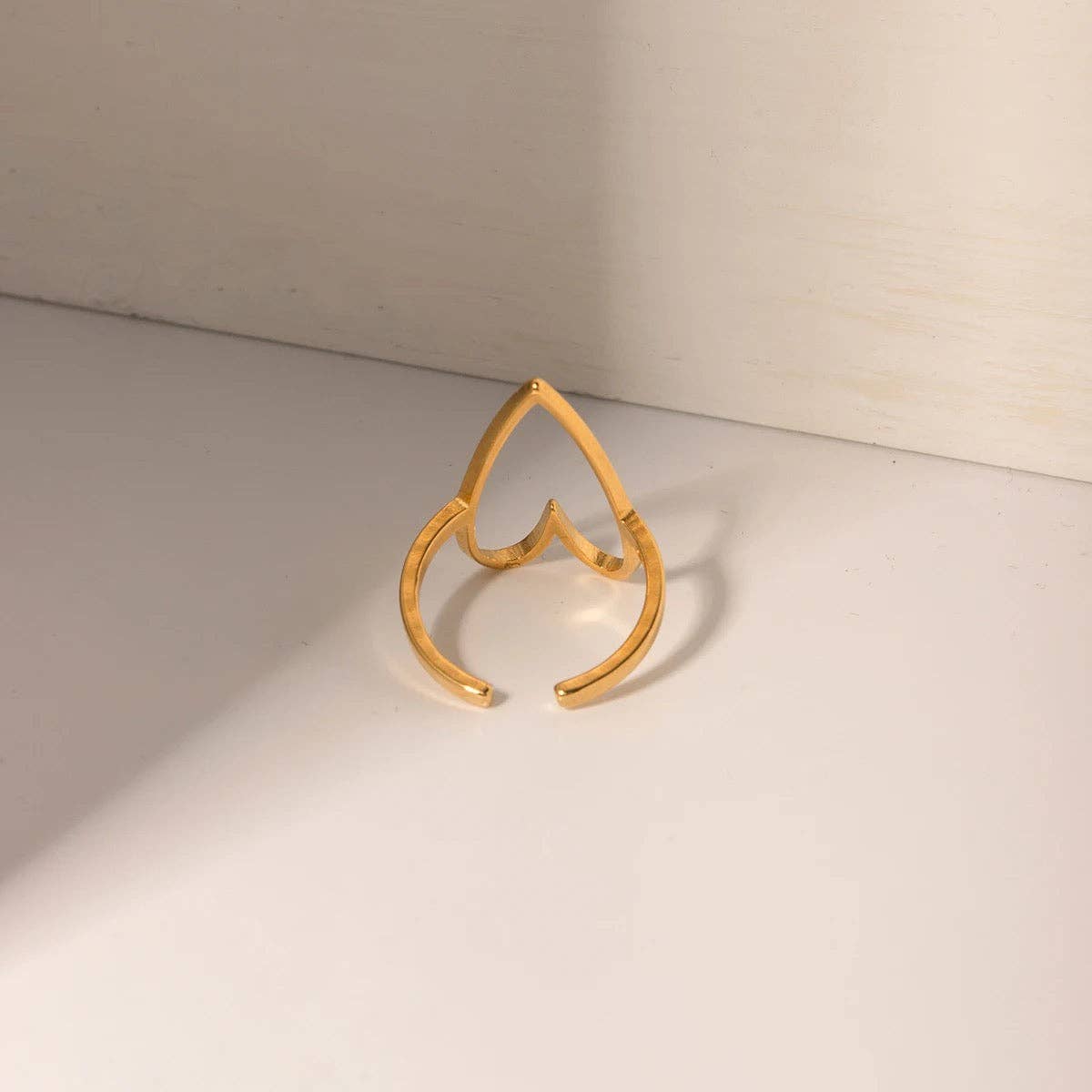 Open Heart Lovely Ring