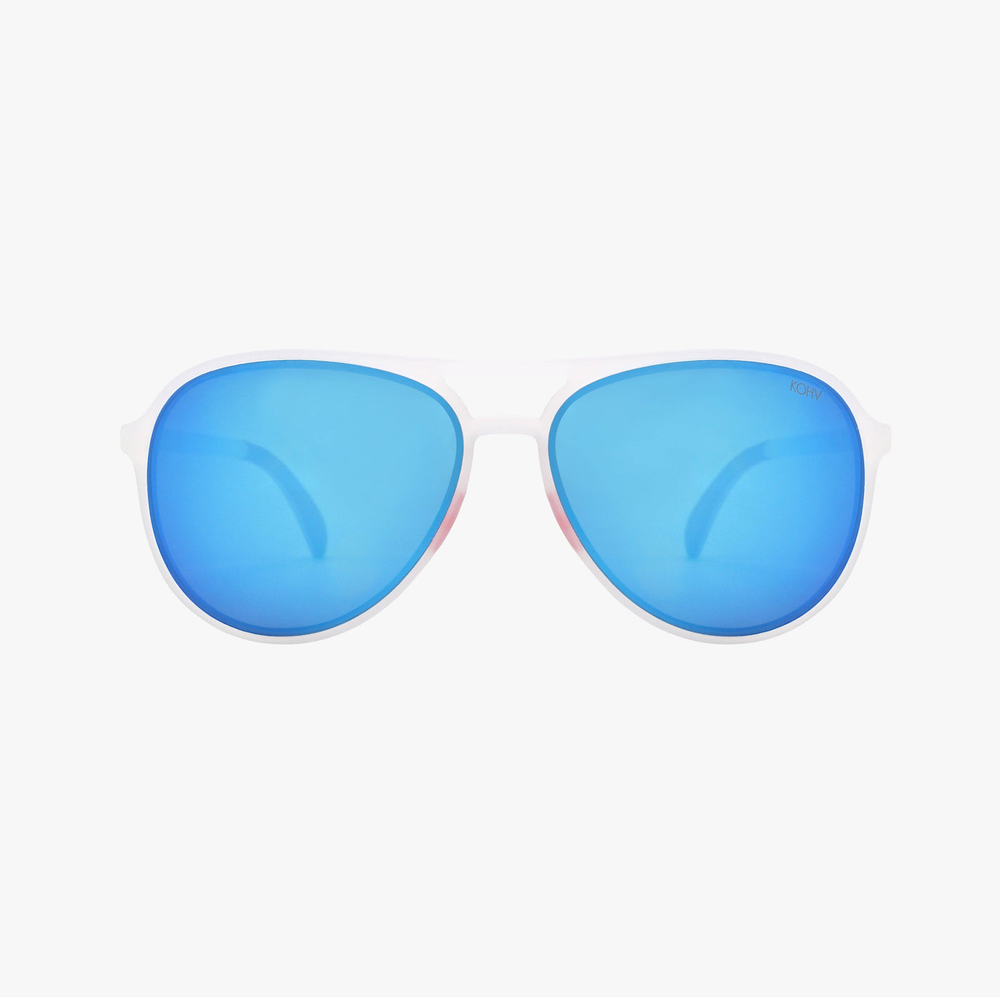 DASH SKY Polarized Active Soft Rubber Aviator Sunglasses