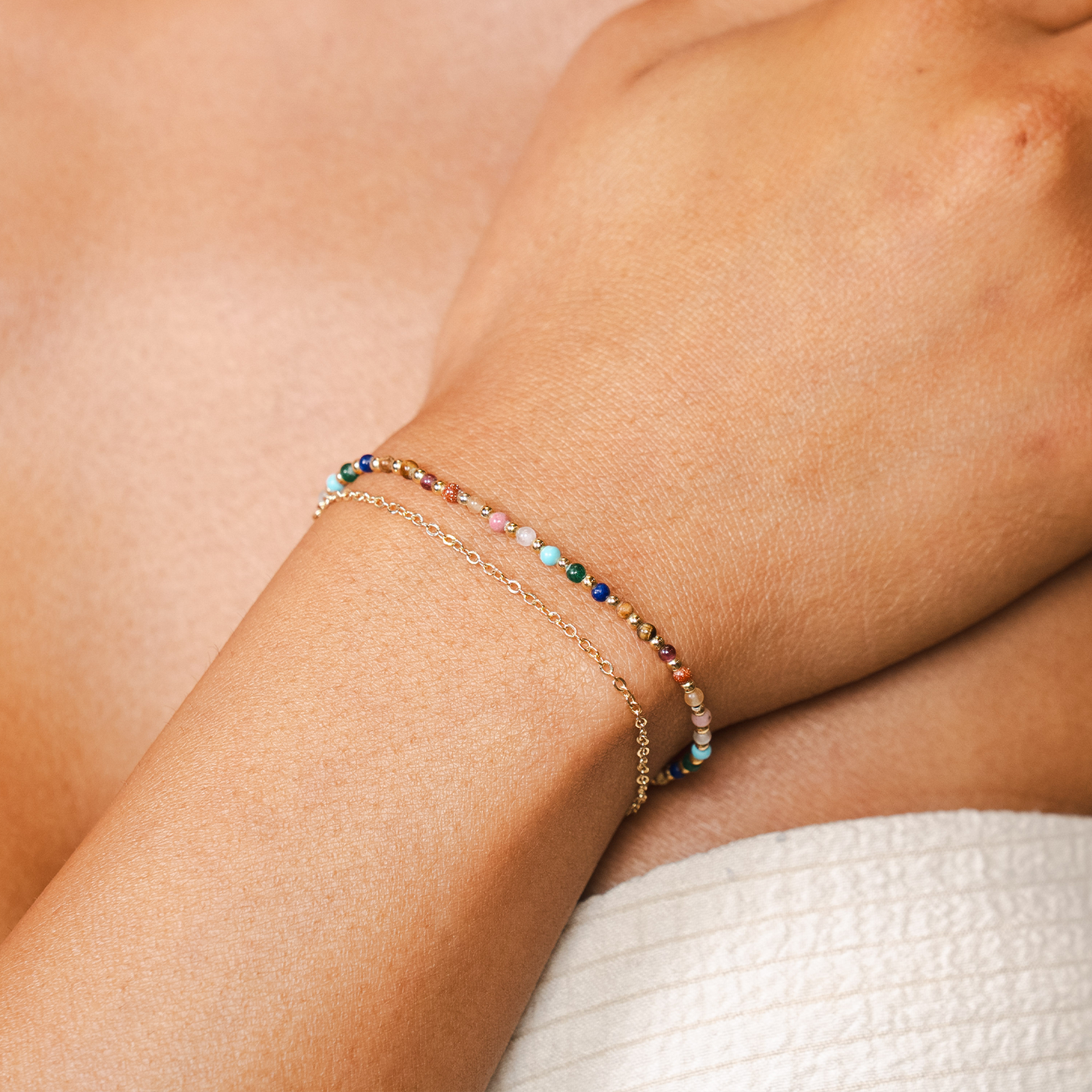 Master Healer Healing 2mm Bracelet (Gold)