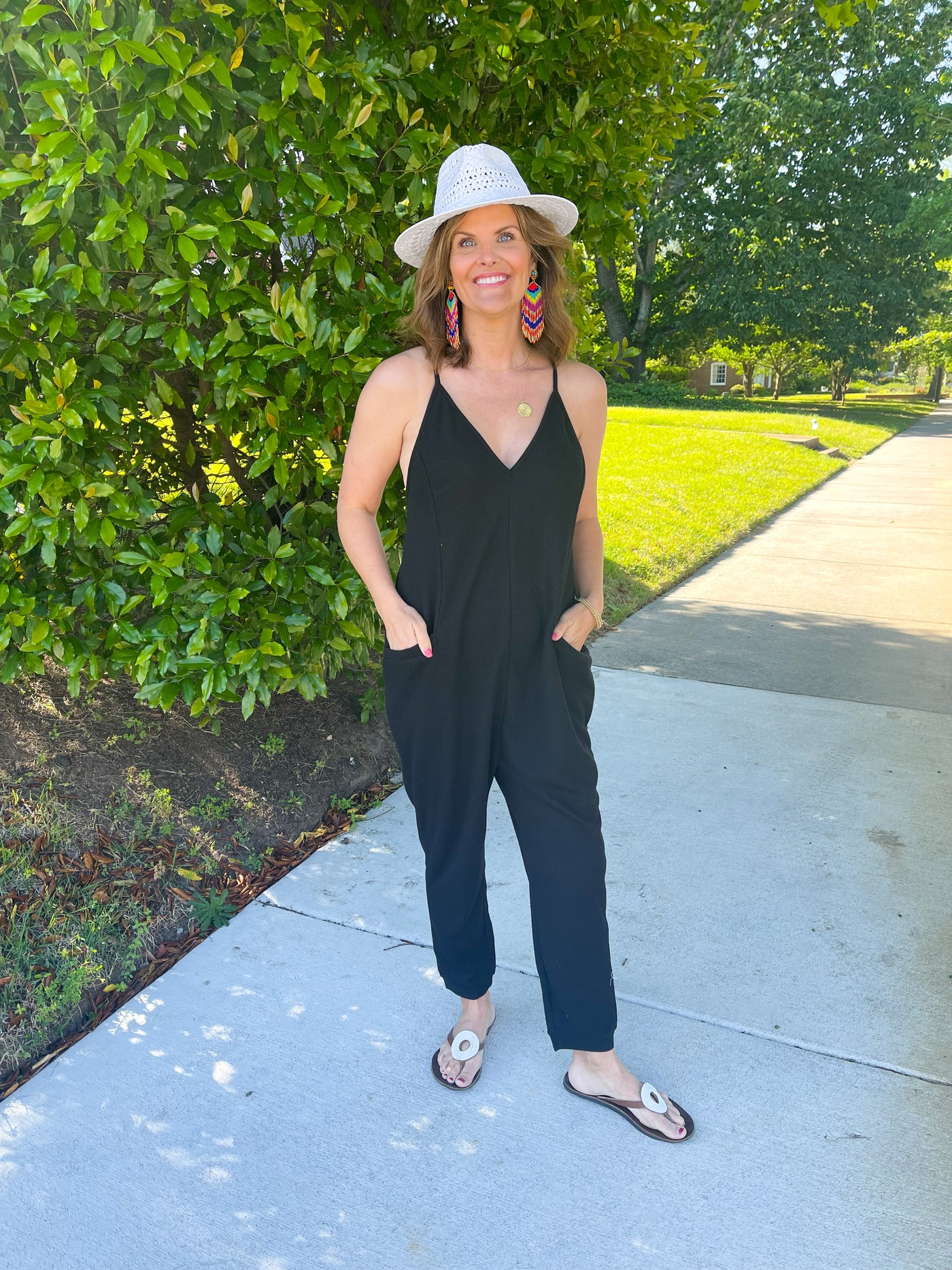 The Motown Song V-Neck Jumpsuit