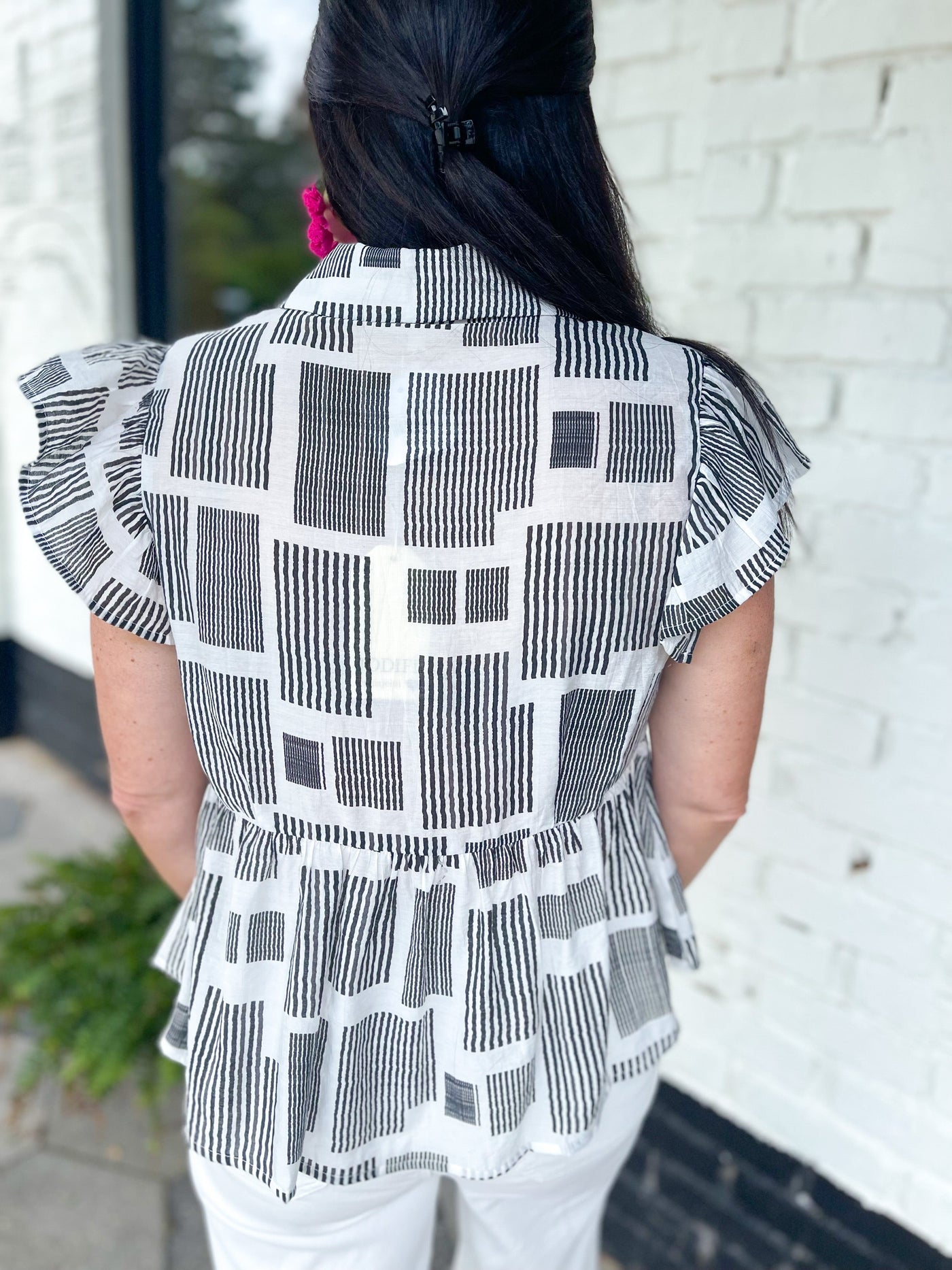 With Every Beat of My Heart Peplum Top