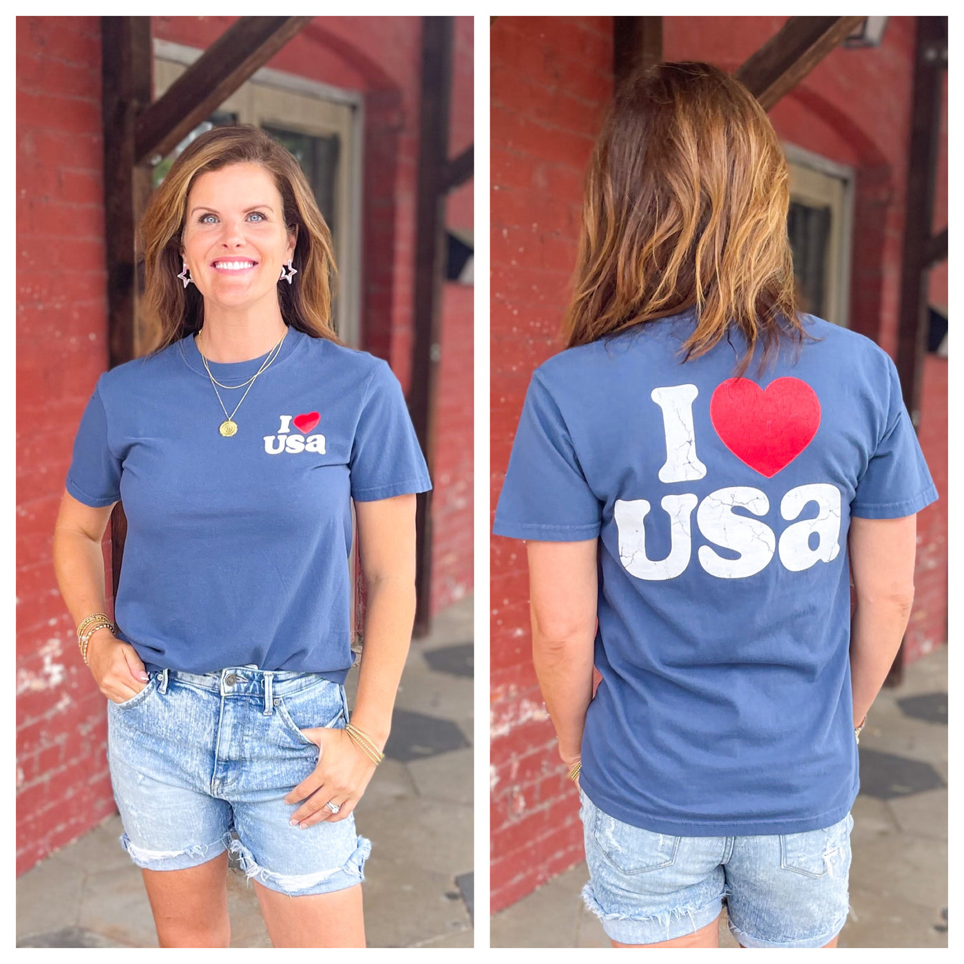 I Heart USA-t-shirt