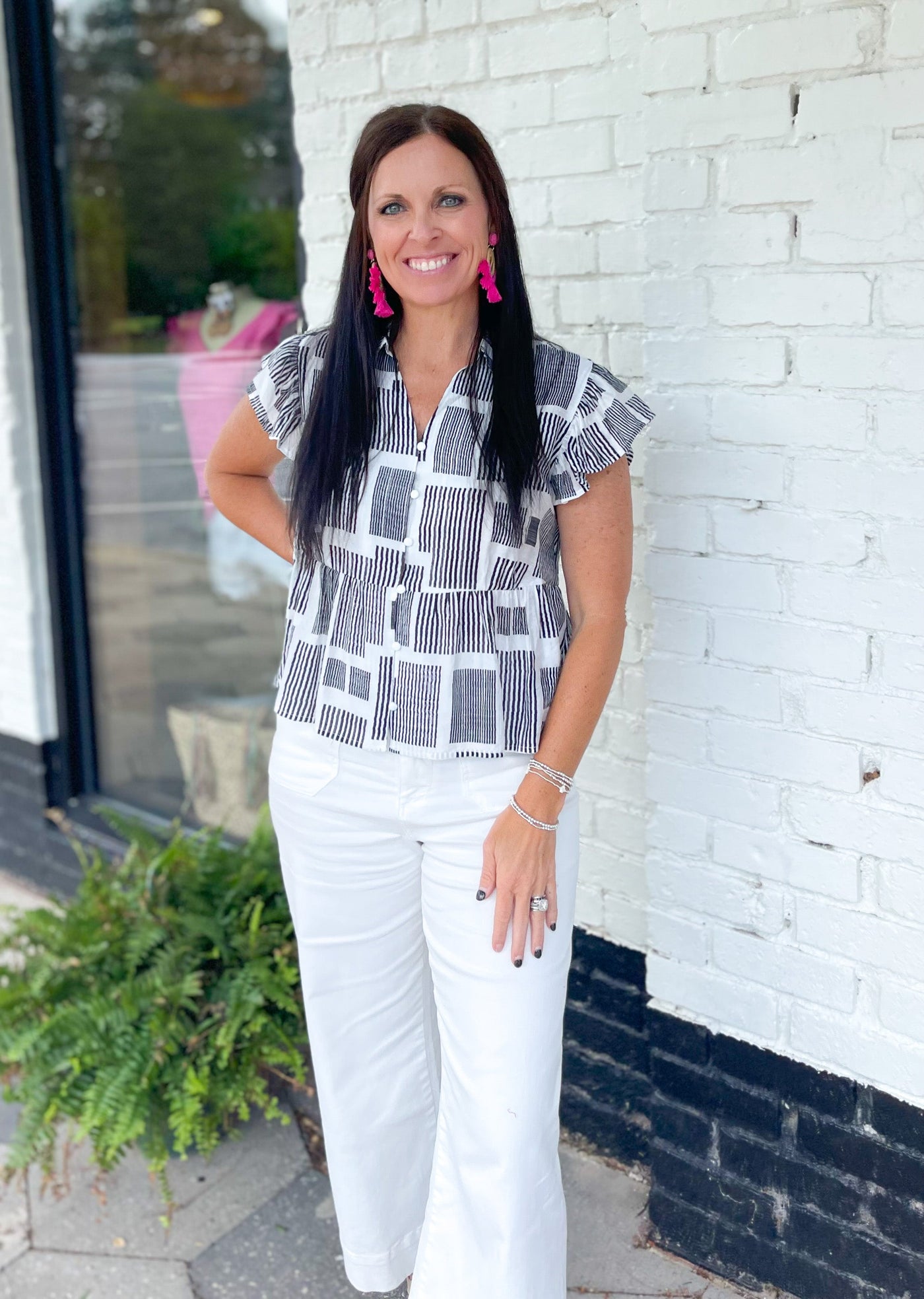 With Every Beat of My Heart Peplum Top
