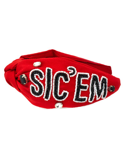 “Sic’em” Headband