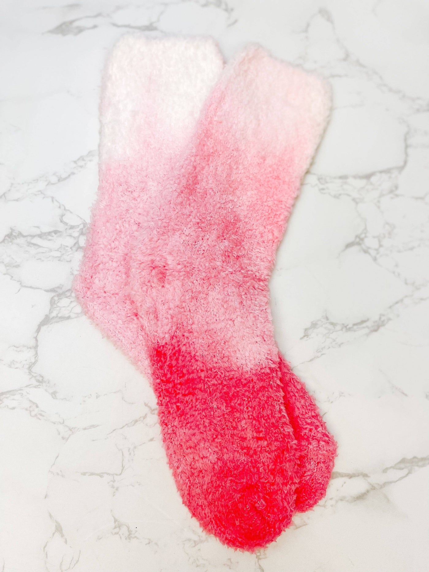 Ombré Cozy Sherpa Socks