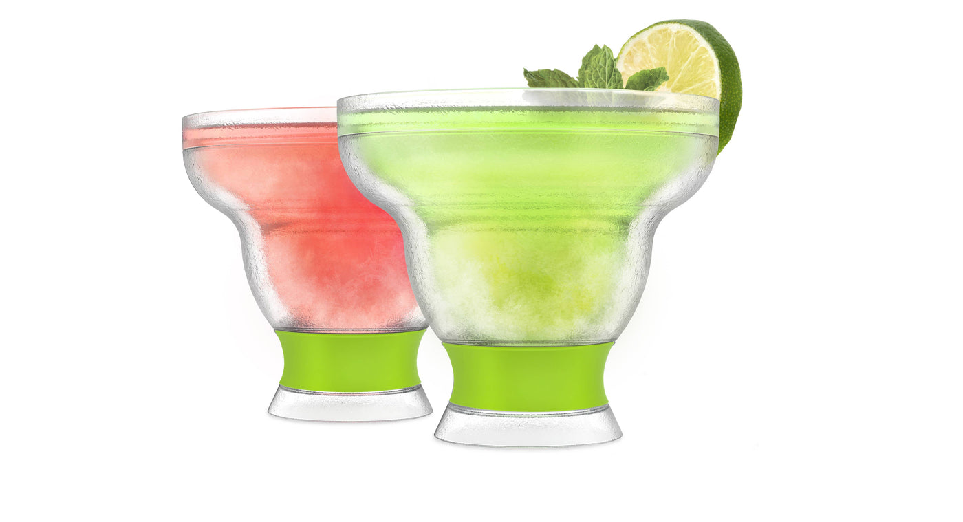 Margarita FREEZE™ Cooling Cups in Green (set of 2) by HOST®
