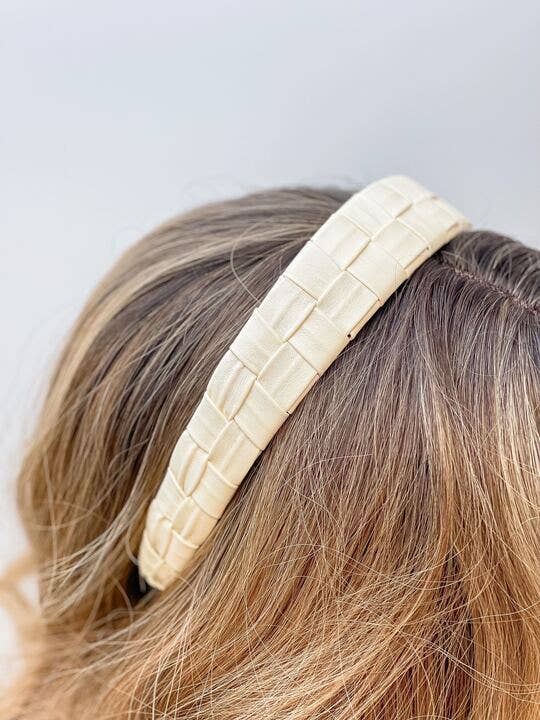 Leather Woven Headbands