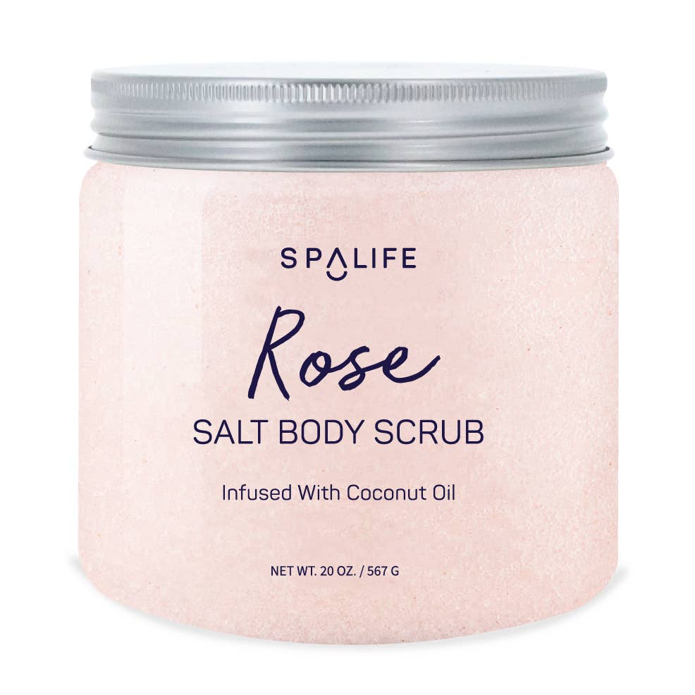 Rose Body Scrub Infused with Coconut Oil