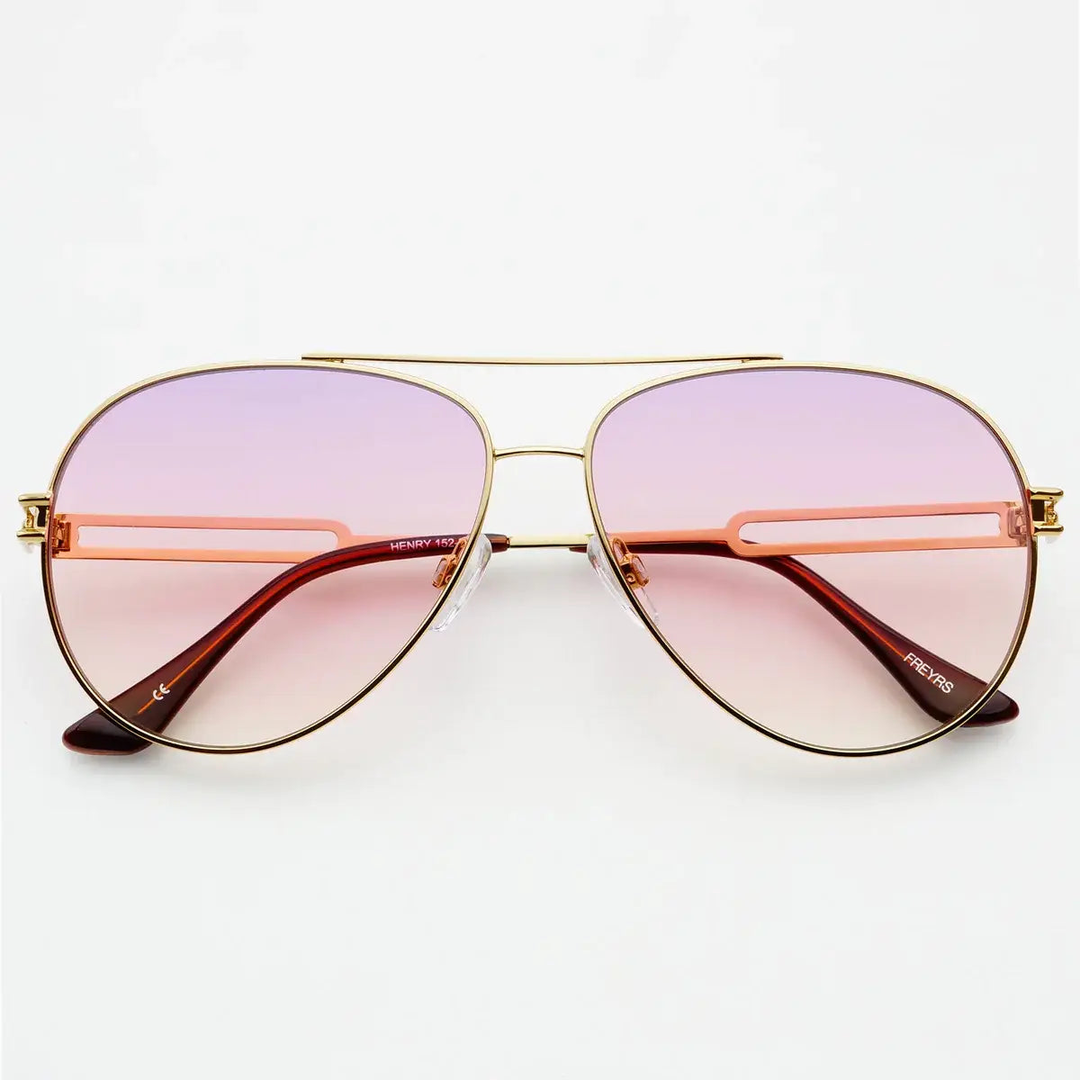 Henry Gold Pink Sunglasses