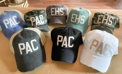 Back to Front L-R: Royal Trucker, Came Trucker, Dark Gray Solid, Green Trucker, Came Solid, Black Trucker, Black Solid, White Solid