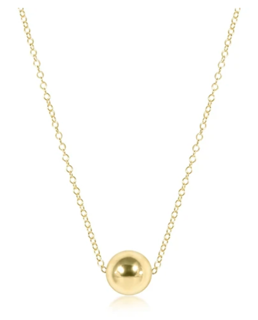 enewton 16" Necklace Gold-Classic 8mm Gold