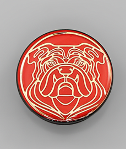 Bulldog Head Phone Grip