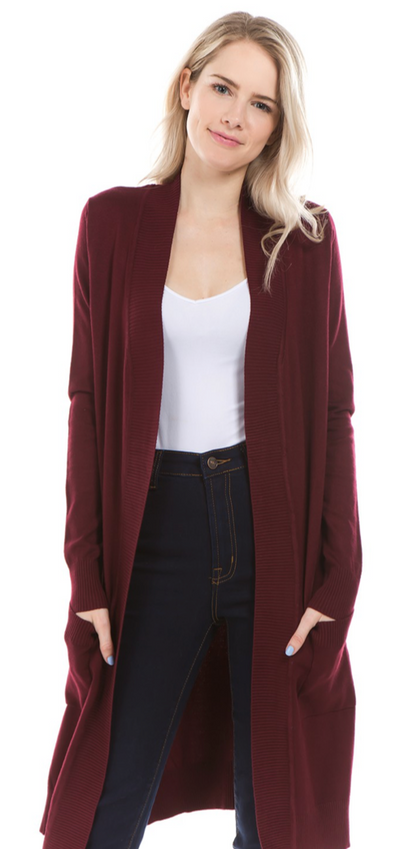 Is This Love Duster Open Front Cardigan FINAL SALE