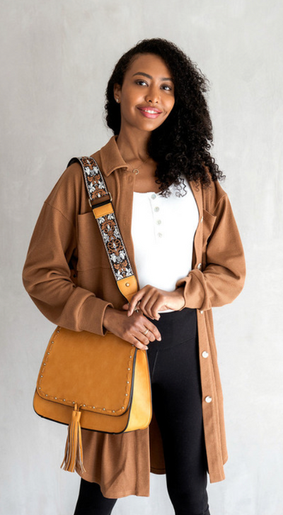 Bailey Crossbody with Guitar Strap