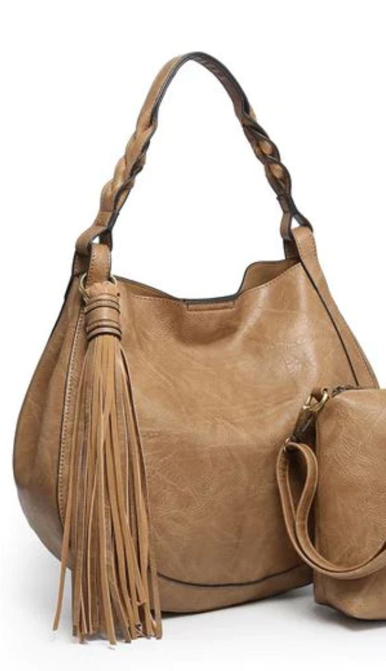 Eloise Large Tassel Hobo
