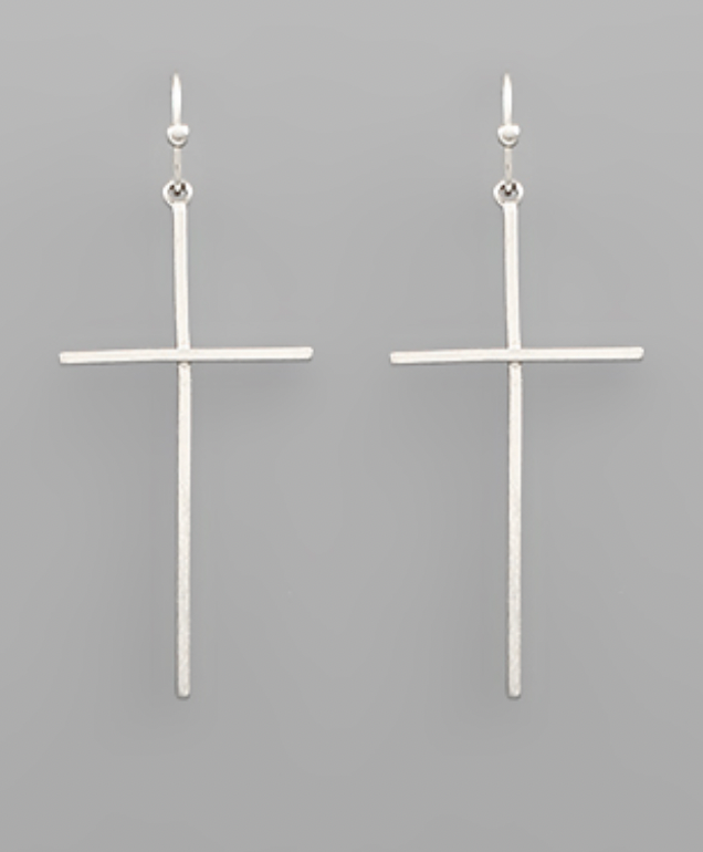 Cross Earrings