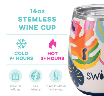 Swig Calypso Stemless Wine Cup (14oz)