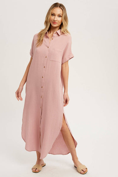 The Time of My Life Dusty Pink Maxi Dress