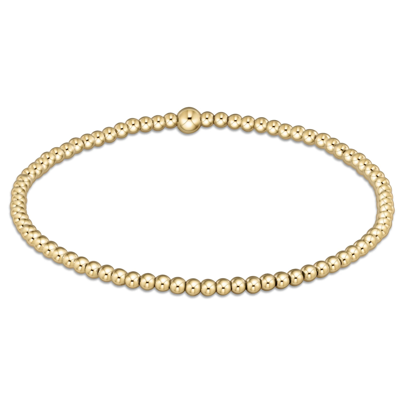 enewton Classic Gold 2.5 mm Bead Bracelet