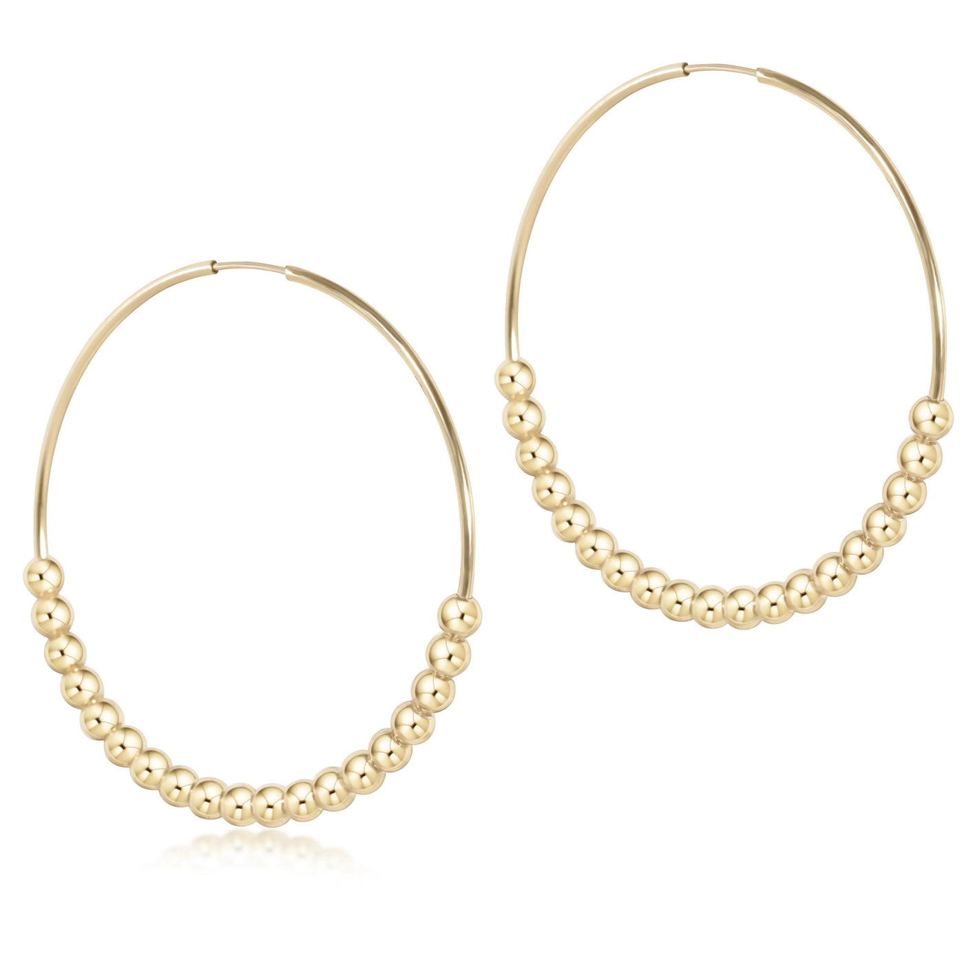 enewton Classic Beaded Bliss 1.75" Hoop-4mm