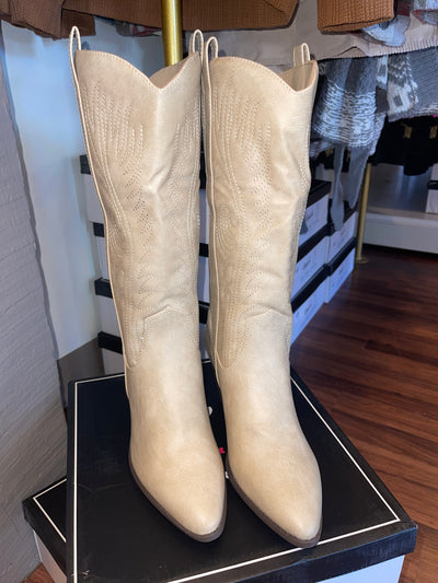 Micaela Below Knee Western Boot